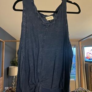 Relaxed fit Vintage Knot Tank Top